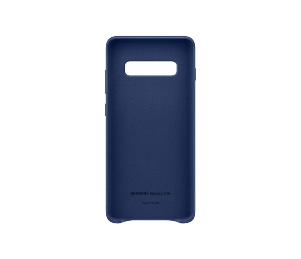 Etui Leather Cover do Samsung Galaxy S10 + granatowe - 478407 - zdjęcie 3